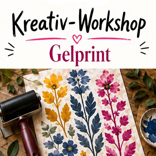 Workshop-Thema: Gelprint drucken
