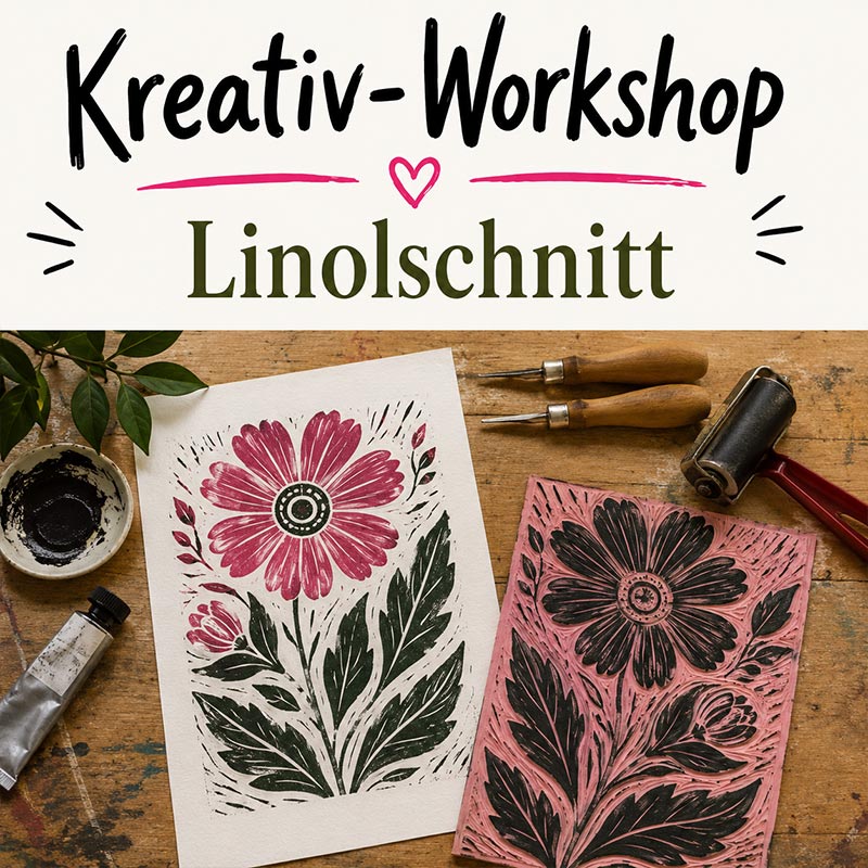 Workshop-Thema: Linolschnitt
